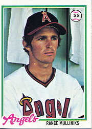 1978 Topps Baseball Cards      579     Rance Mulliniks RC
